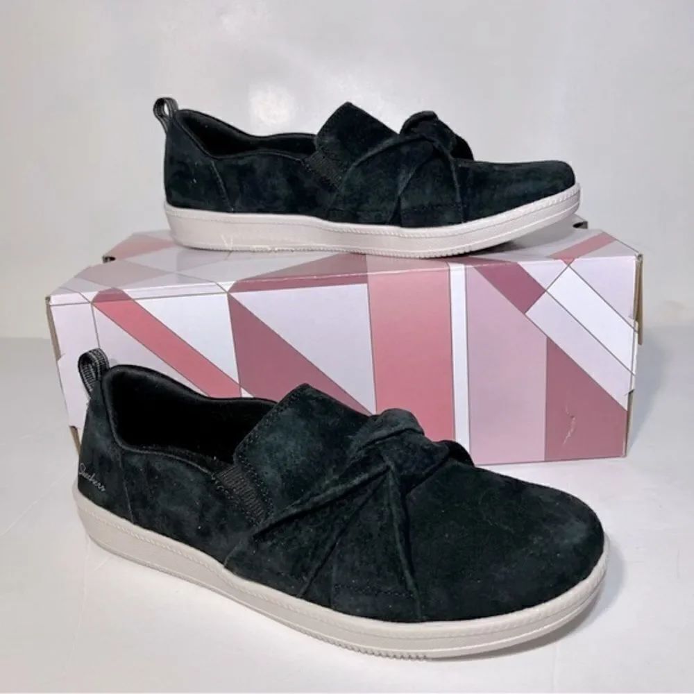 Skechers Madison Ave Microleather Slip-On Shoes